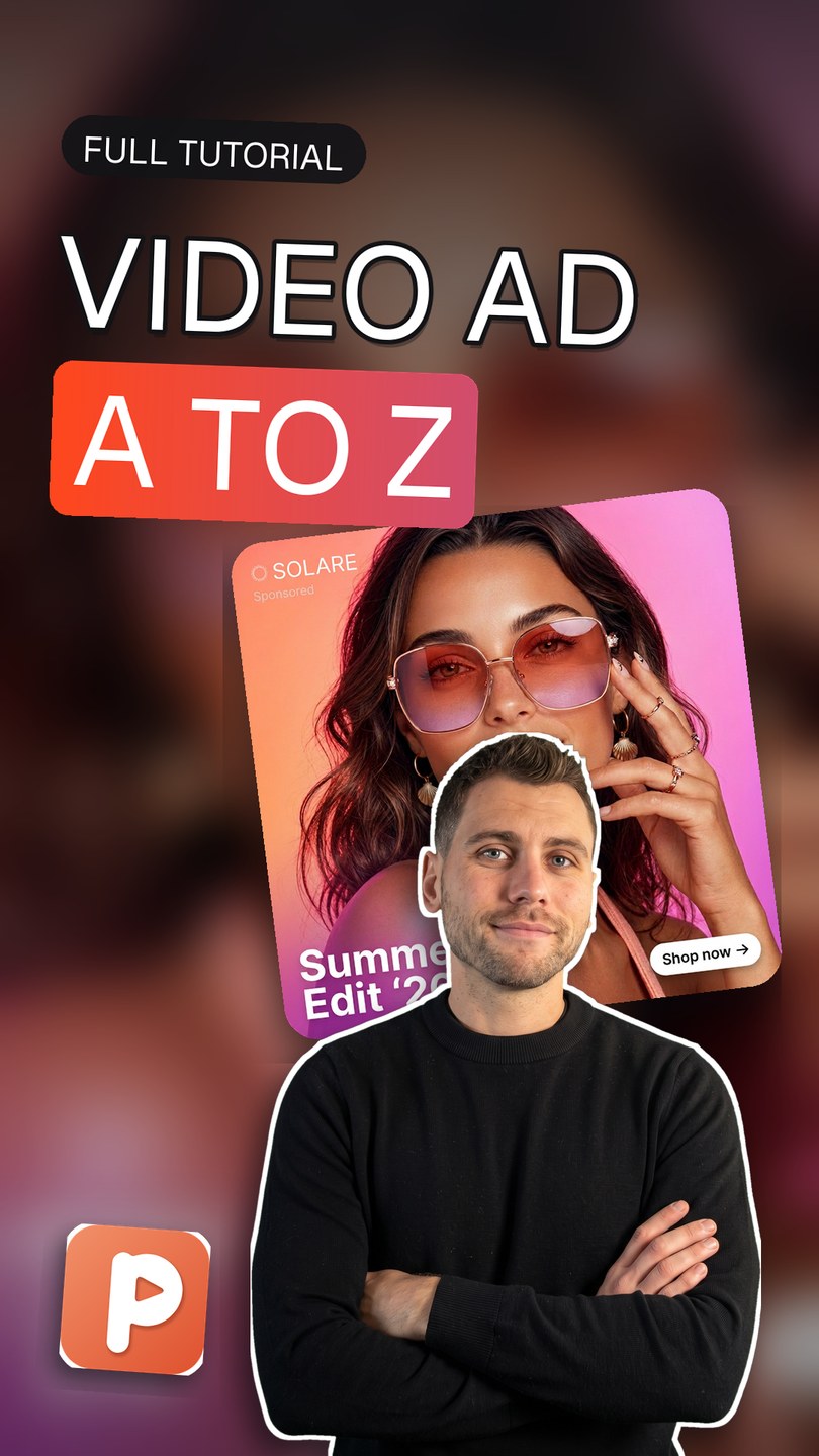 Create a video ad start to finish